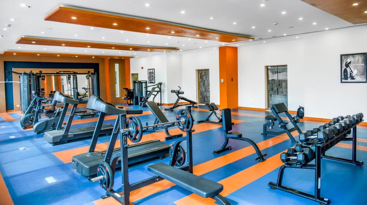 Tolip North Coast Hotel El Alamein Exterior foto The gym at the hotel