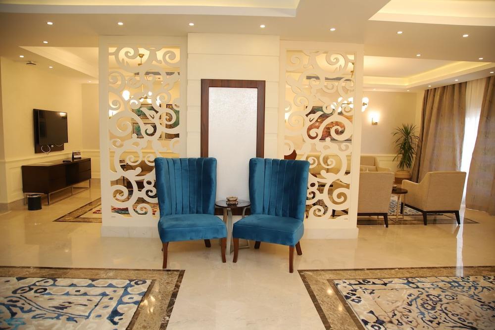 Tolip North Coast Hotel El Alamein Exterior foto Interior of a suite at the hotel